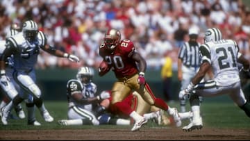 San Francisco 49ers running back Garrison Hearst (20)