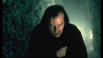 On the set of The Shining