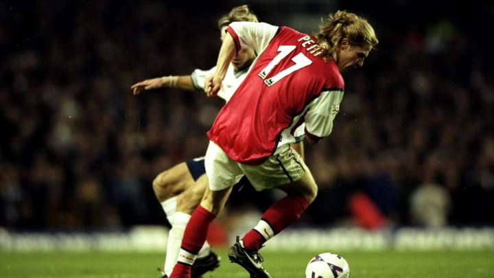 Arsenal v Tottenham Hotspurs Emmanuel Petit of Arsenal