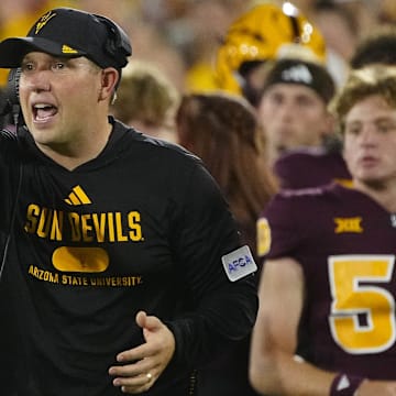 Kenny Dillingham and the Sun Devils are hoping to avenge last season’s close Peach Bowl loss to Texas in 2025.