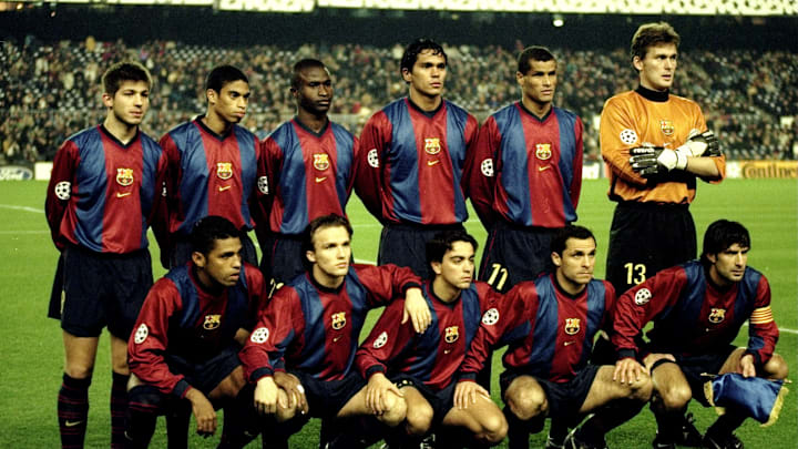 Barcelona team group