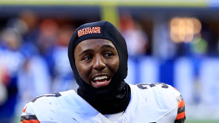 D'Anthony Bell with the Cleveland Browns