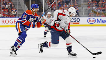 Connor McMichael, Washington Capitals Mandatory Credit: Perry Nelson-Imagn Images