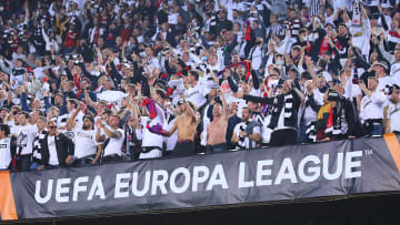 Barcelona's stadium was full of Frankfurt fans