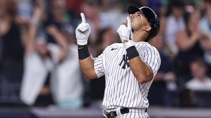 Jasson Domínguez podría ser subido por los Yankees en los próximos días 