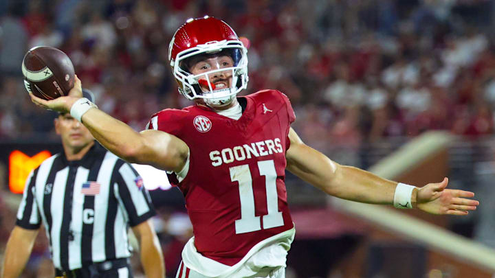 Oklahoma quarterback Jackson Arnold