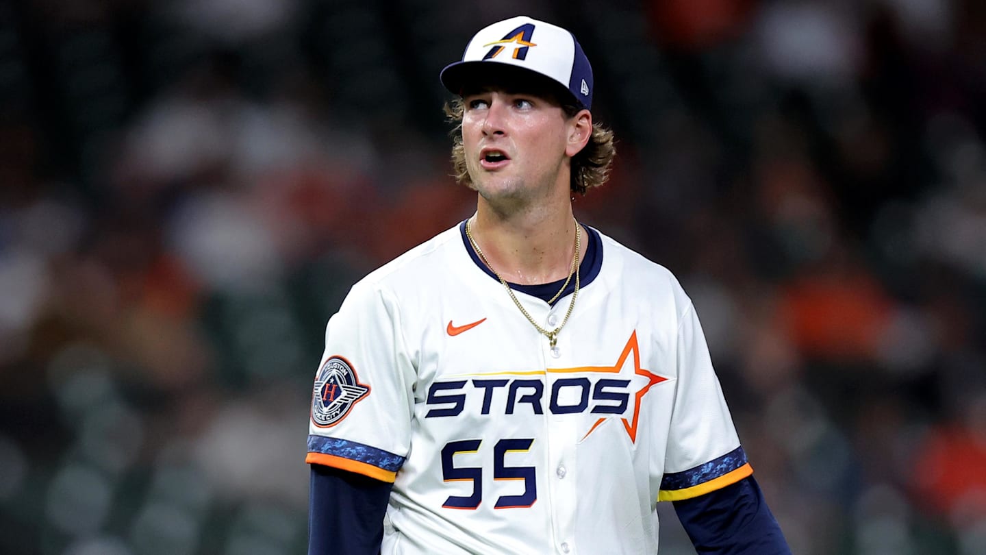Astros Designate Forrest Whitley for Assignment Ending Nine-Year Tenure