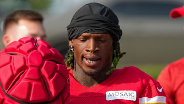 The reason behind WR Kadarius Toney's absence has been revealed. 