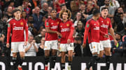 Les joueurs de United face à Crystal Palace