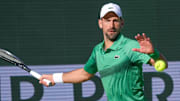 Djokovic fell in the second round of the BNP Paribas Open.
