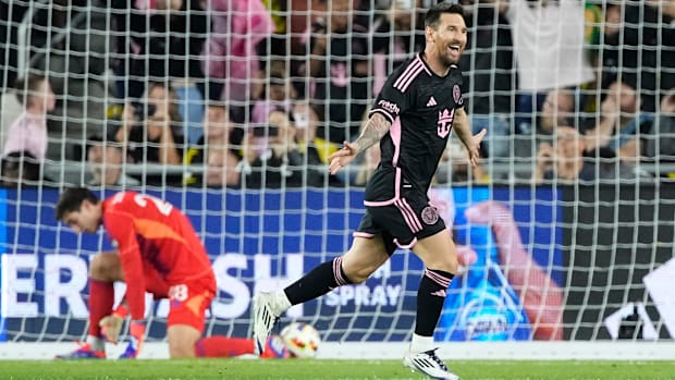 Lionel Messi scores for Inter Miami CF.