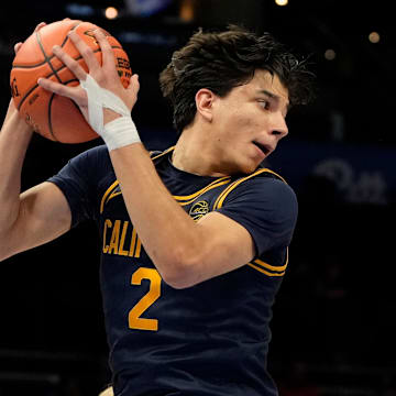 Andrej Stojakovic led Cal with 17.9 points per game during the 2024-25 season.