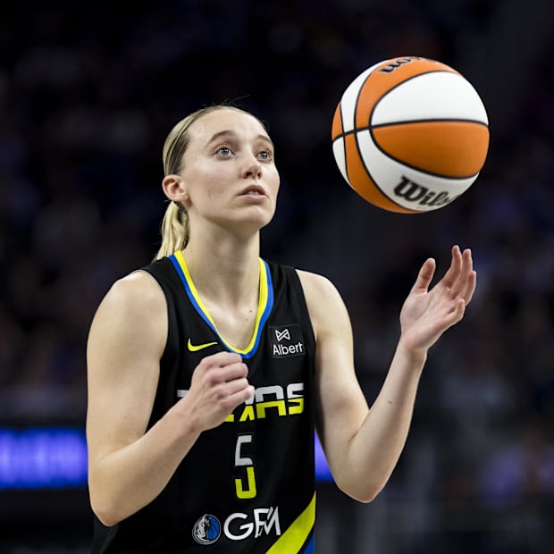 Dallas Wings guard Paige Bueckers