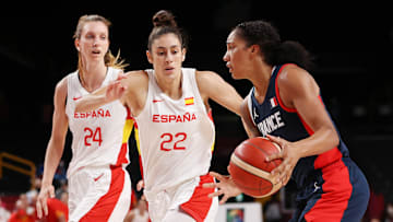 Spain v France Women's Basketball - Olympics: Day 12