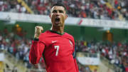 Cristiano Ronaldo a célébré de manière provocante.