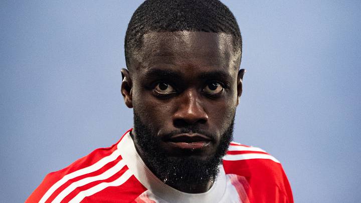 Dayot Upamecano a marqué le but du 5-3. Dayot Upamecano a marqué le but du 5-3.