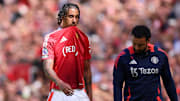 Leny Yoro limped off against West Ham