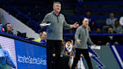 Boise State Broncos head coach Leon Rice.