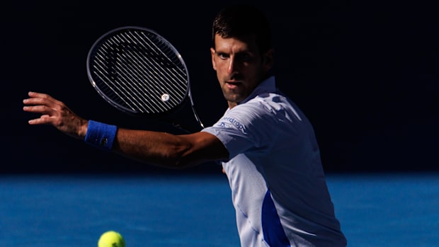Novak Djokovic owns a record 10 titles at the Australian Open.  