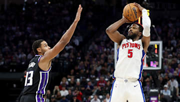 Detroit Pistons v Sacramento Kings