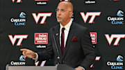 James Franklin speaks after becoming the next head football coach at Virginia Tech.