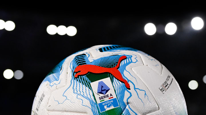 Serie A Puma official ball seen during the Serie A 2025/2026...
