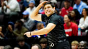 Cincinnati Bearcats head coach Wes Miller coaches his players in the second half of a NCAA men’s basketball game between the Cincinnati Bearcats and Dayton Flyers, Friday, Dec. 20, 2024, at Heritage Bank Center in downtown Cincinnati. Bearcats won 66-59.