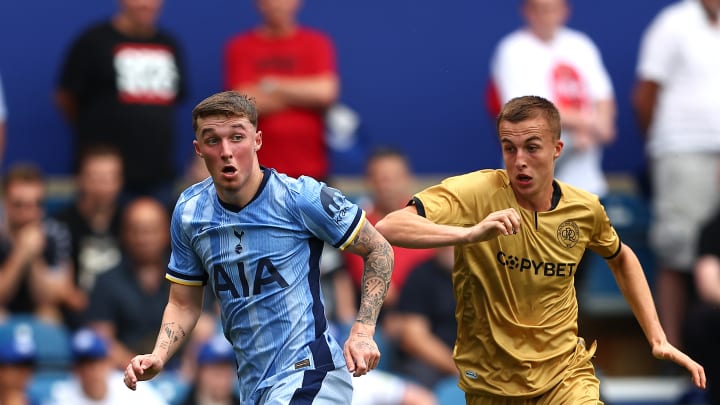 Devine in action against QPR in Pre-Season - Queens Park Rangers v Tottenham Hotspur - Pre-Season Friendly