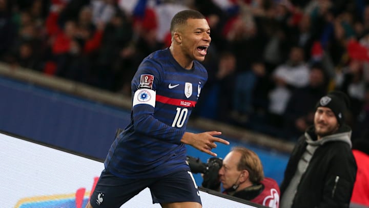 Mbappé marcou quatro gols em um só jogo na última data Fifa Mbappé marcou quatro gols em um só jogo na última data Fifa