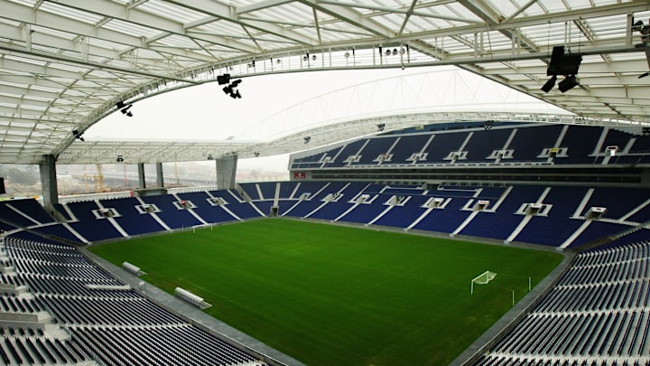 A general view of the Dragao Stadium...
