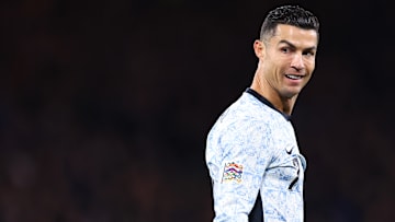Cristiano Ronaldo marcou em 11 dos 13 jogos que disputou na temporada 2024/25 por Al Nassr e na seleção portuguesa