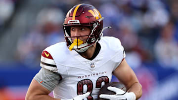 Washington Commanders tight end Ben Sinnott