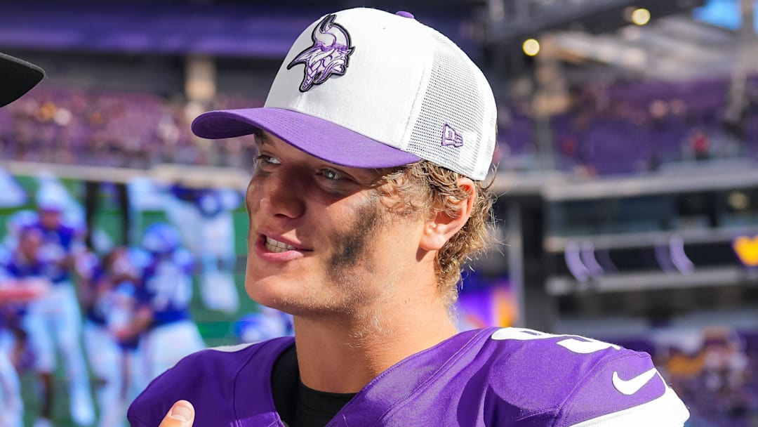 Minnesota Vikings QB J.J. McCarthy