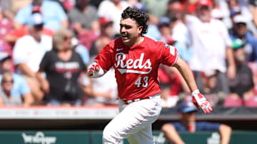 Cincinnati Reds first baseman Sal Stewart