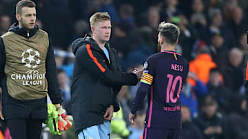 Manchester City FC v FC Barcelona - UEFA Champions League