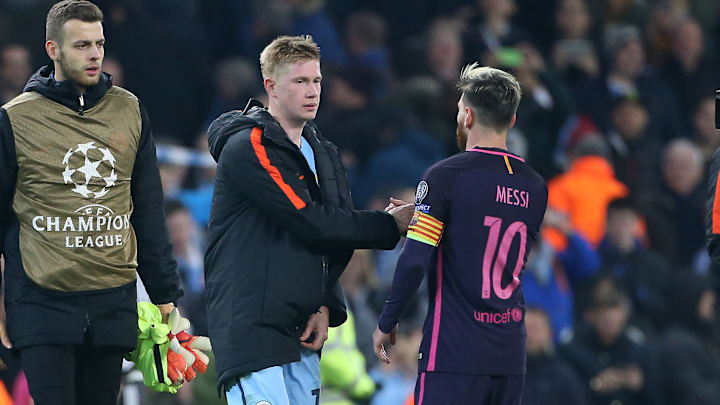 Manchester City FC v FC Barcelona - UEFA Champions League