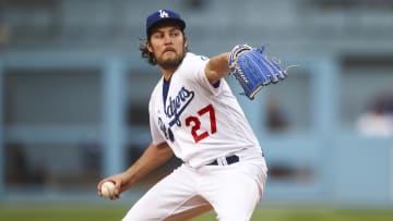 Trevor Bauer jugó para los Dodgers de Los Angeles de la MLB