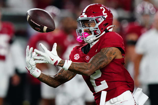 Freshman WR Ryan Williams Bursts Out in Alabama's Instant Classic Win Over  Georgia