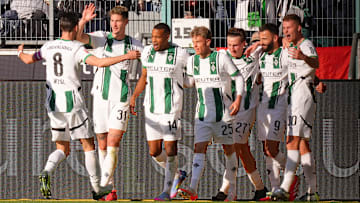 Borussia Mönchengladbach mischt wieder oben mit.