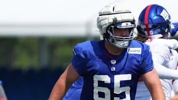 New York Giants - offensive guard Austin Schlottmann