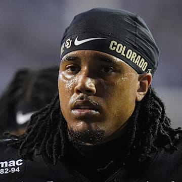 Sep 20, 2025; Boulder, Colorado, USA; Colorado Buffaloes quarterback Kaidon Salter (3) before the game against the Wyoming Cowboys at Folsom Field. Mandatory Credit: Ron Chenoy-Imagn Images