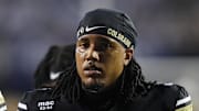 Sep 20, 2025; Boulder, Colorado, USA; Colorado Buffaloes quarterback Kaidon Salter (3) before the game against the Wyoming Cowboys at Folsom Field.