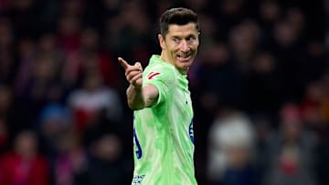 Robert Lewandowski has been nursing minor injury discomfort