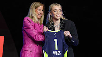 Bueckers was picked first in the 2025 WNBA draft on Monday night