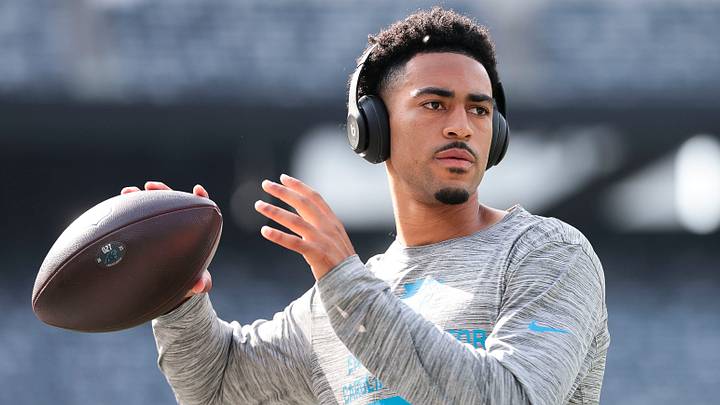 Carolina Panthers quarterback Bryce Young
