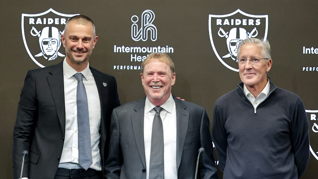 Las Vegas Raiders Introduce Pete Carroll As Head Coach, John Spytek As General Manager