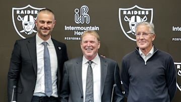 Las Vegas Raiders Introduce Pete Carroll As Head Coach, John Spytek As General Manager