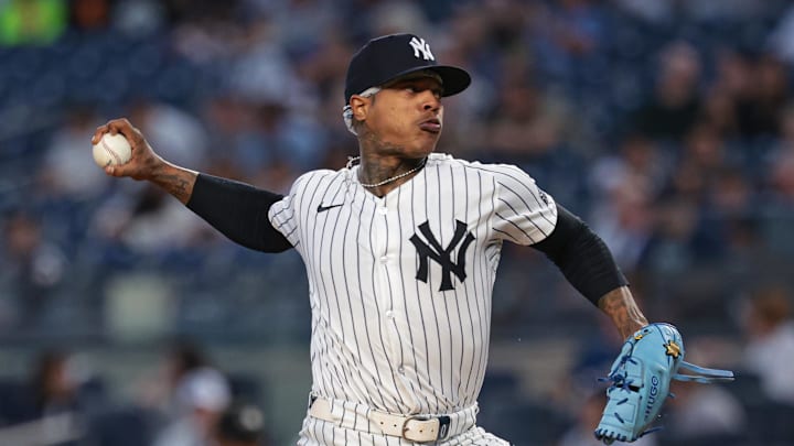 New York Yankees starting pitcher Marcus Stroman New York Yankees starting pitcher Marcus Stroman