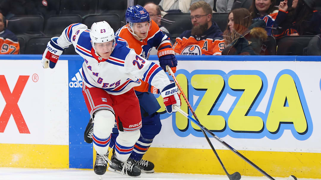 New York Rangers v Edmonton Oilers