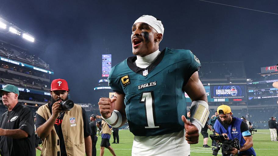 Philadelphia Eagles quarterback Jalen Hurts